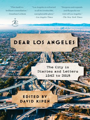 cover image of Dear Los Angeles